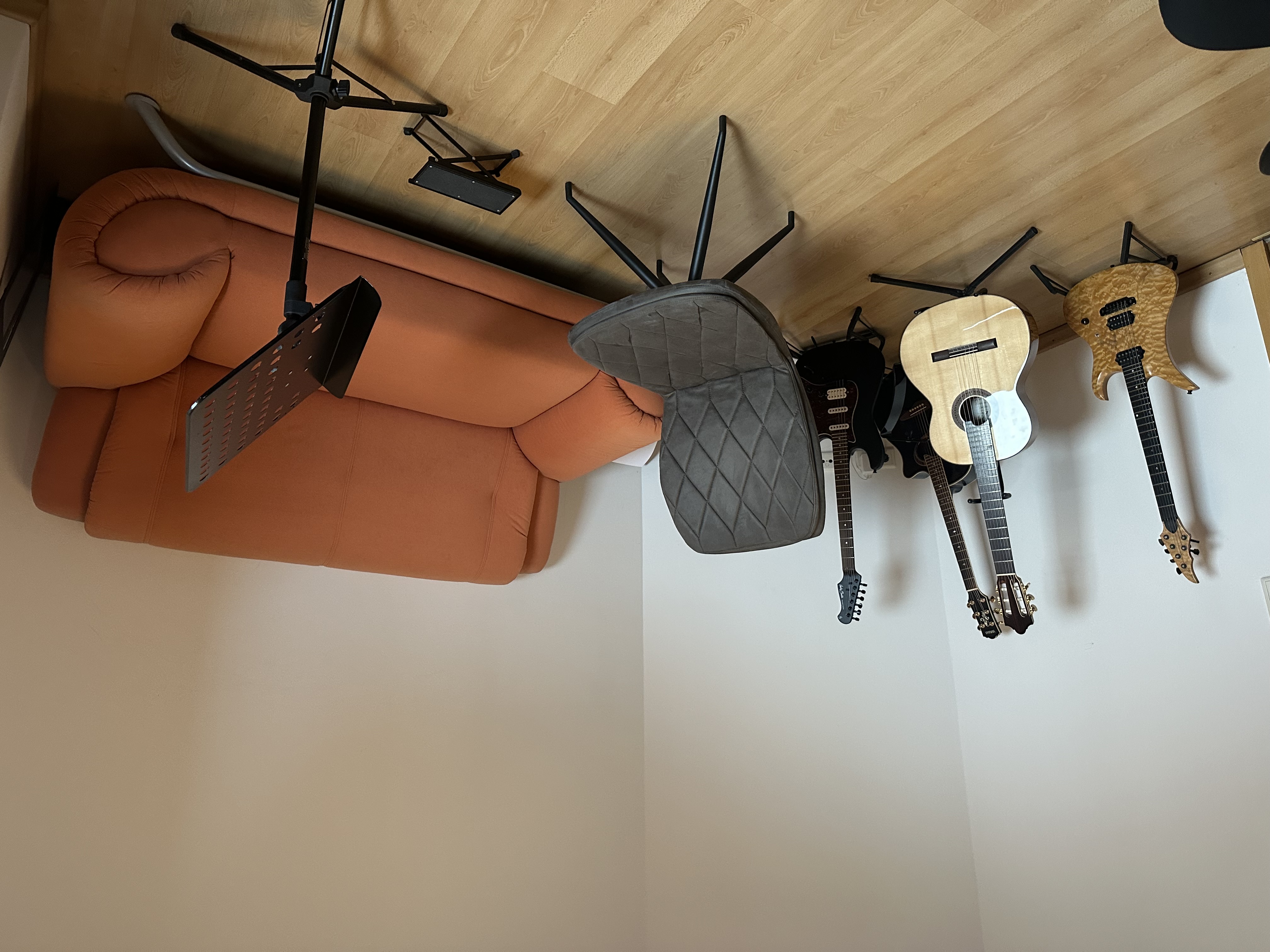 Gitarrenunterrichtsraum in Stuttgart-Vaihingen